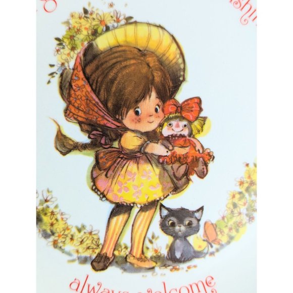 A Good Friend is Like Sunshine Decorative Plate | Vintage Friendship Friend Gift - Picture 3 of 8